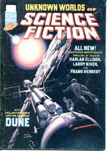 Unknown Worlds of Science Fiction #3 comic cover