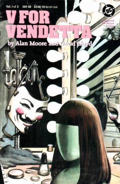 V For Vendetta #1 comic cover