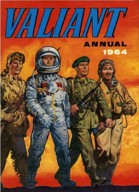 Valiant Annual 1964 comic cover