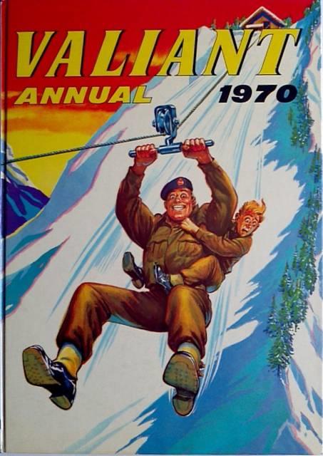 Valiant Annual 1970 comic cover