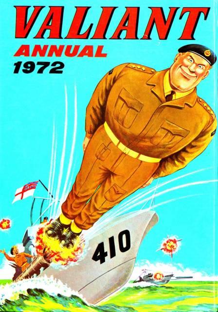 Valiant Annual 1972 comic cover