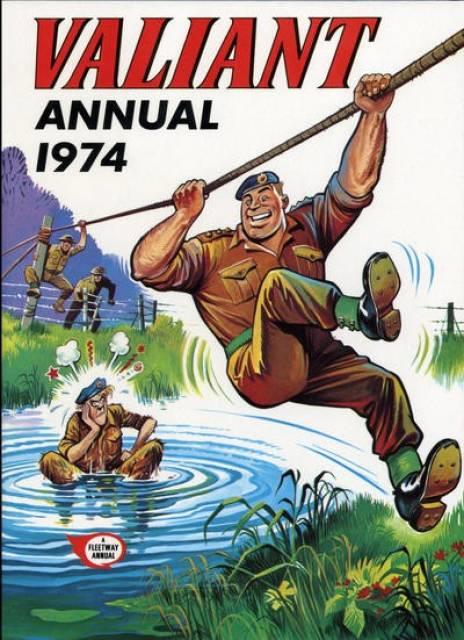 Valiant Annual 1974 comic cover