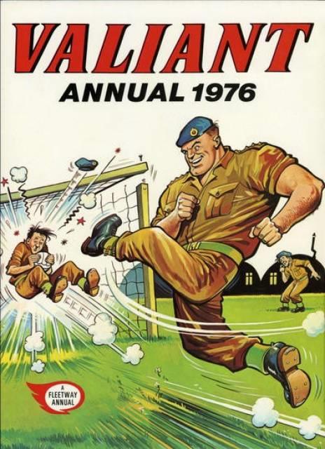 Valiant Annual 1976 comic cover
