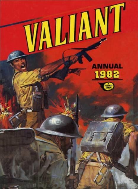 Valiant Annual 1982 comic cover