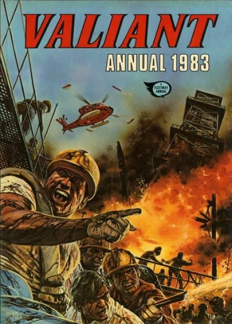 Valiant Annual 1983 comic cover
