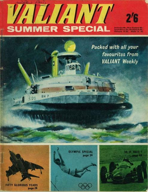 Valiant Summer Special 1968 comic cover