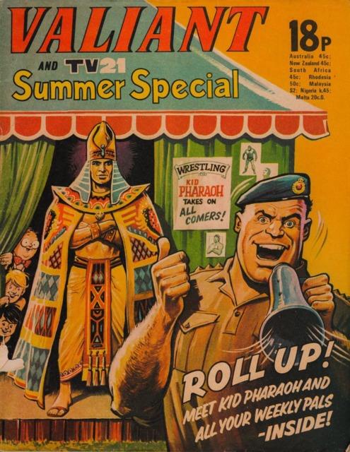 Valiant & TV21 Summer Special 1973 comic cover