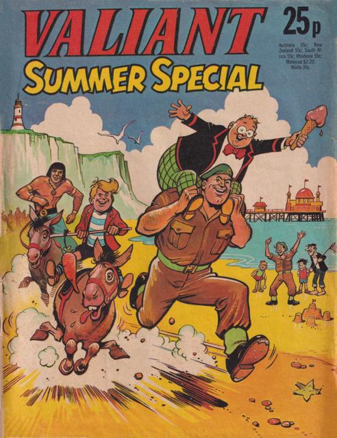 Valiant Summer Special 1975 comic cover