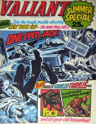 Valiant Summer Special 1976 comic cover