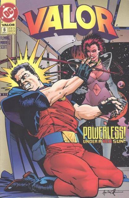 Valor #6 comic cover