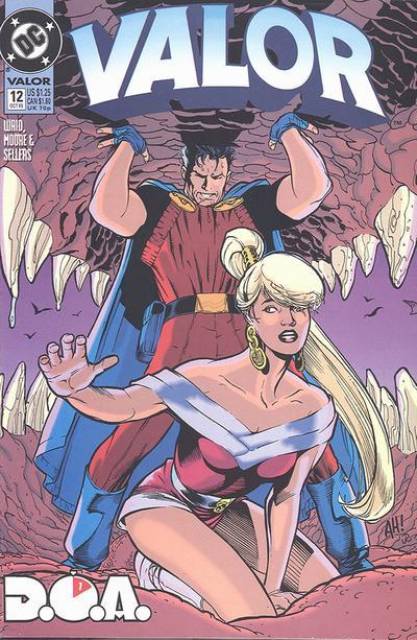 Valor #12 comic cover