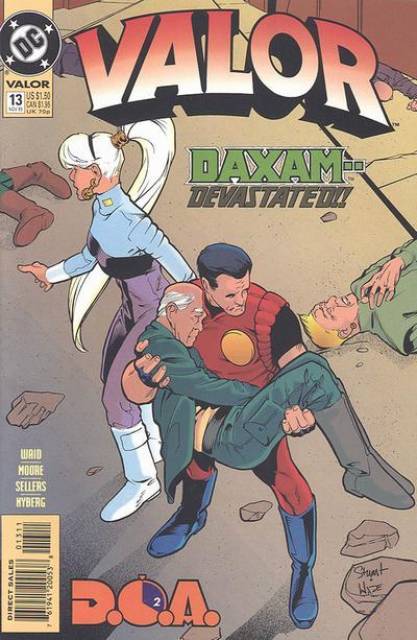 Valor #13 comic cover