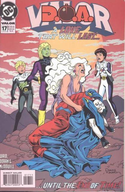 Valor #17 comic cover