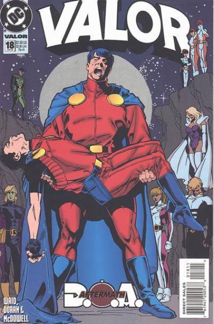 Valor #18 comic cover