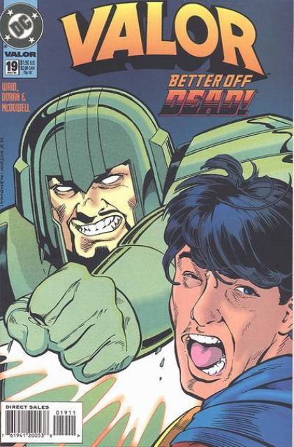 Valor #19 comic cover
