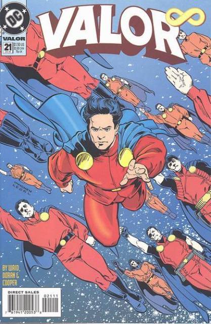 Valor #21 comic cover