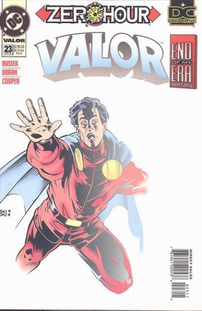 Valor #23 comic cover