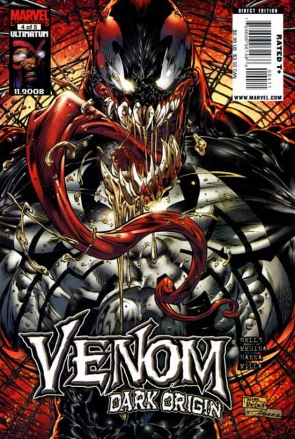 Venom Dark Origin #4 comic cover