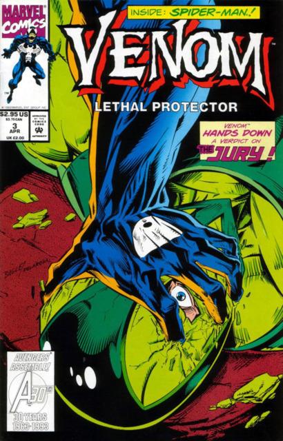Venom Lethal Protector #3 comic cover