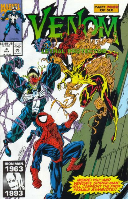Venom Lethal Protector #4 comic cover