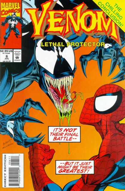 Venom Lethal Protector #6 comic cover