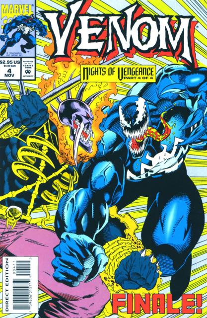 Venom Nights of Vengeance #4 comic cover