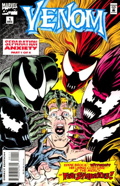 Venom Separation Anxiety #1 comic cover