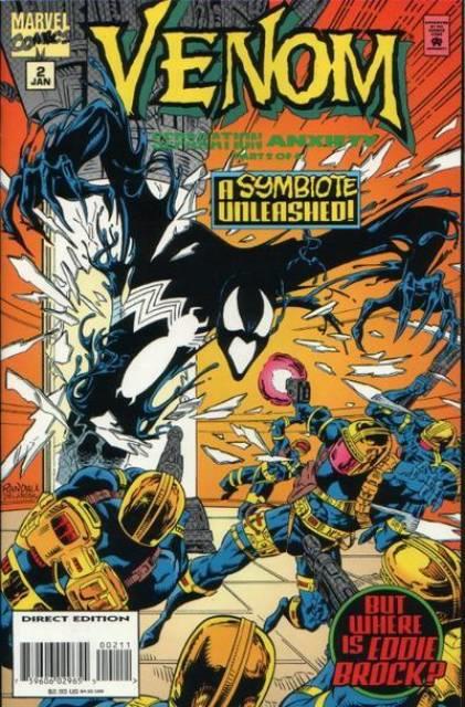 Venom Separation Anxiety #2 comic cover
