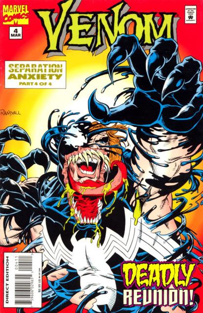 Venom Separation Anxiety #4 comic cover