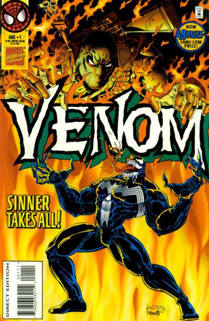 Venom Sinner Takes All #1 comic cover