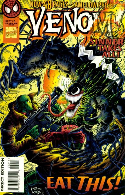 Venom Sinner Takes All #2 comic cover