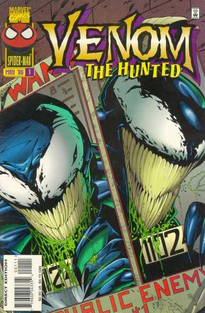 Venom the Hunted #1 comic cover