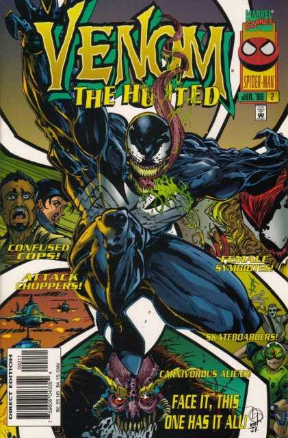 Venom the Hunted #2 comic cover