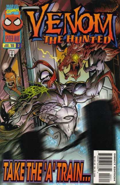 Venom the Hunted #3 comic cover