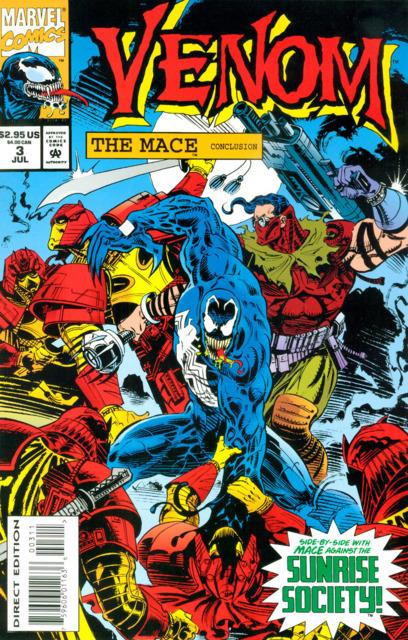 Venom the Mace #3 comic cover