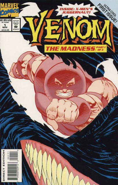 Venom the Madnes #1 comic cover