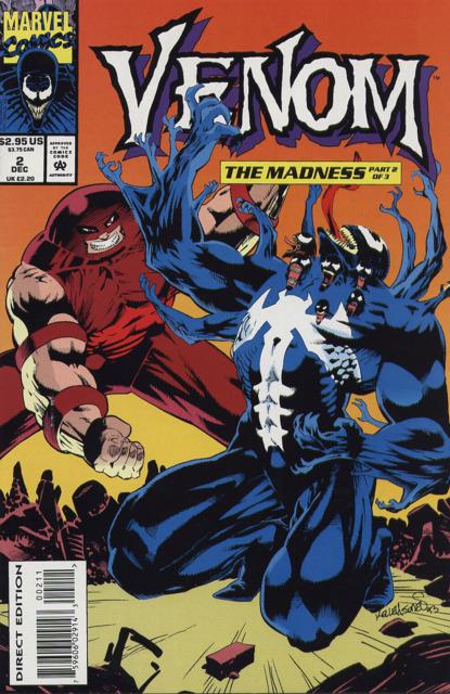 Venom the Madnes #2 comic cover