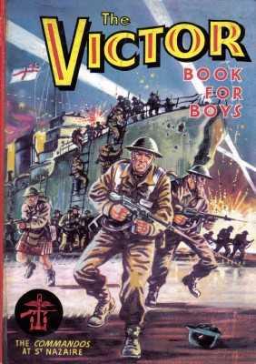 Victor Annual Book For Boys 1964 comic cover