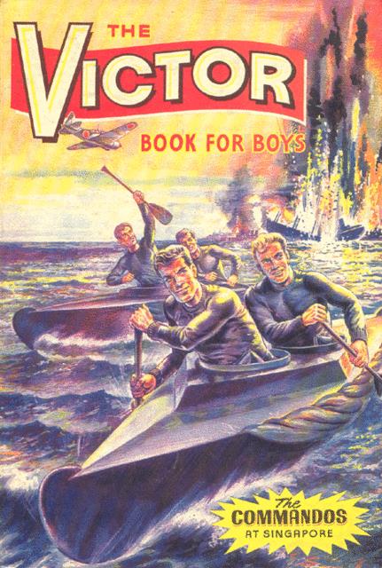 Victor Annual Book For Boys 1965 comic cover