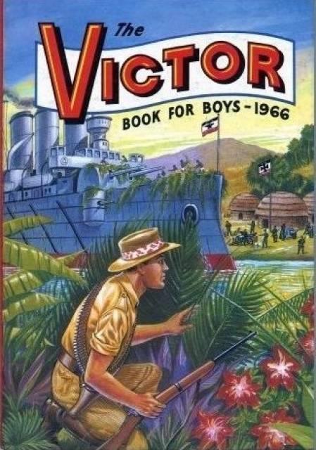 Victor Annual Book For Boys 1966 comic cover