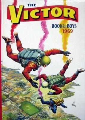 Victor Annual Book For Boys 1969 comic cover