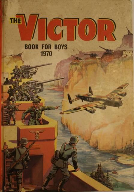 Victor Annual Book For Boys 1970 comic cover