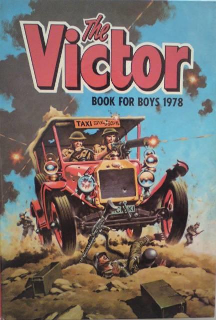 Victor Annual Book For Boys 1978 comic cover
