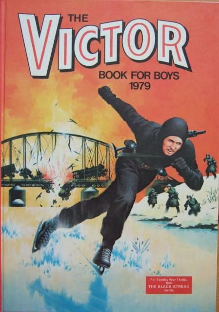 Victor Annual Book For Boys 1979 comic cover