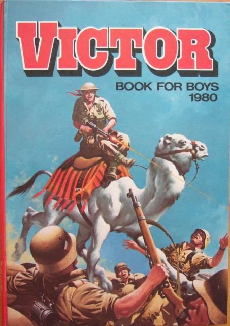 Victor Annual Book For Boys 1980 comic cover