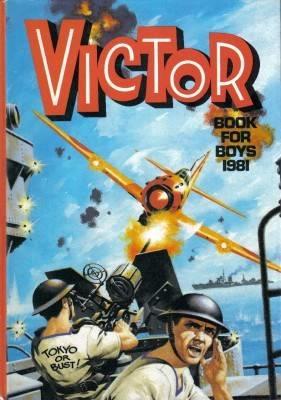 Victor Annual Book For Boys 1981 comic cover