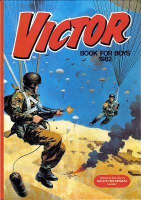 Victor Annual Book For Boys 1982 comic cover