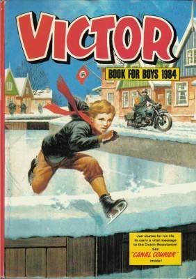 Victor Annual Book For Boys 1984 comic cover