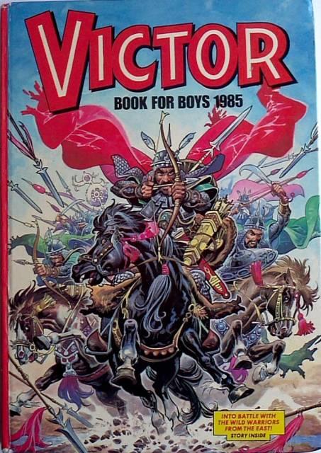 Victor Annual Book For Boys 1985 comic cover