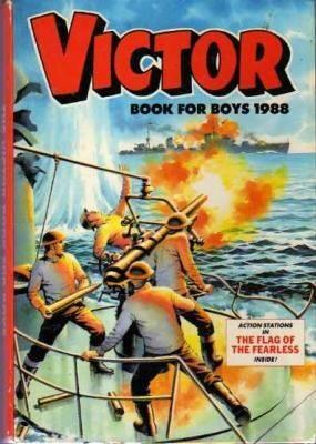 Victor Annual Book For Boys 1988 comic cover